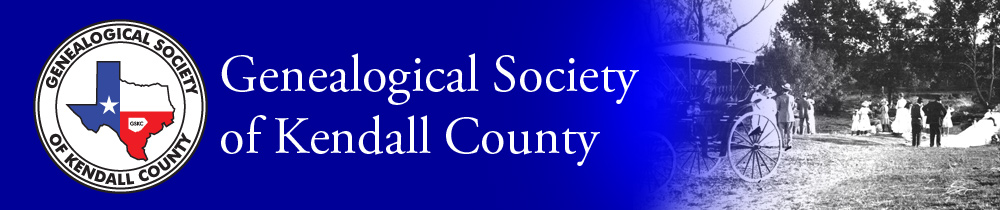 Genealogical Society of Kendall County, Texas